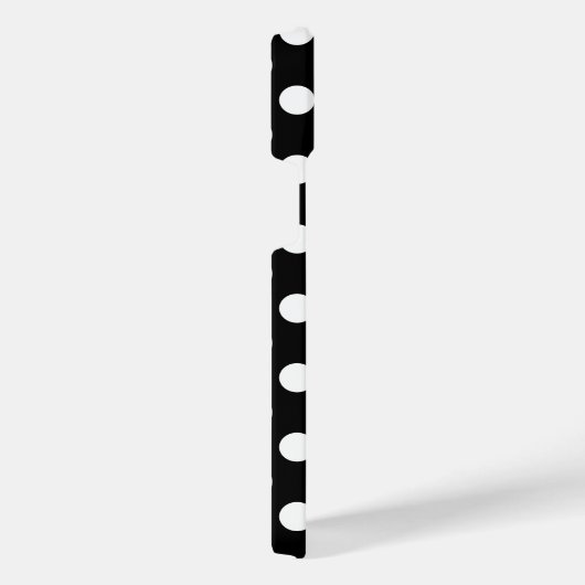 Pois blancs sur noir (Côté droit)