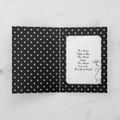 pois blancs sur noir merci (Intérieur)