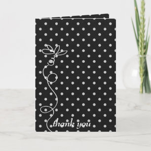 pois blancs sur noir merci