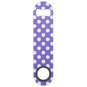 Pois blancs sur perwinkle (Dos)