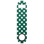 Pois blancs sur vert sauge (Dos)