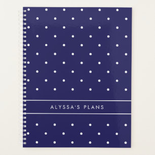 Pois bleu et blanc de la Marine