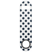 Pois bleu marine foncé (Dos)