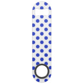 Pois bleu royal (Devant)