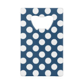 Pois Bleus de la Marine, Motif à points Polka, poi (Dos)