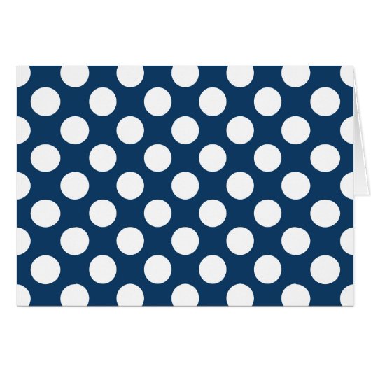 Pois Bleus de la Marine, Motif à points Polka, poi (Devant horizontal)