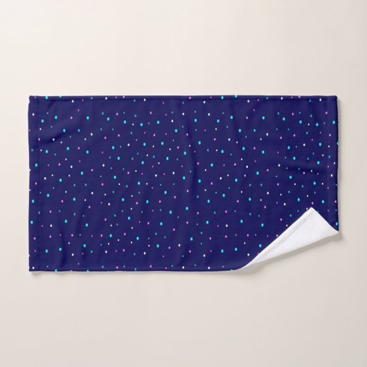 Pois céleste (Serviette à main)