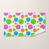 Pois coloré (Serviette à main)