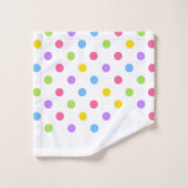 Pois coloré (Gant de toilette)