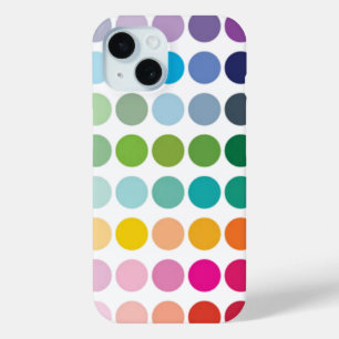 Pois coloré iPhone 15 Coque