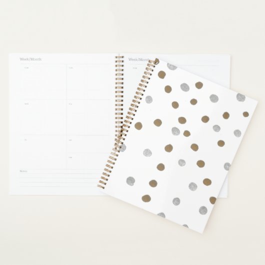 Pois d'argent et d'or (Devant avec enveloppe)