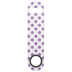 Pois de lavande sur blanc
