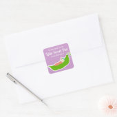 Pois doux dans un Stickers (violet) (Enveloppe)