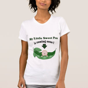 Pois doux de T-shirt de grossesse