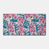 Pois doux et bourdons, rose et bleu (Recto)