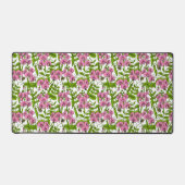 Pois doux et bourdons, rose, vert et blanc (Recto)