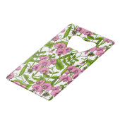 Pois doux et bourdons, rose, vert et blanc (Devant Angle)