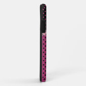 Pois et caniche rose iPhone 5 Coque (Dos/Droite)