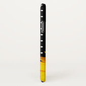 pois et Coque Sunflower iPHone X (Dos/Droite)