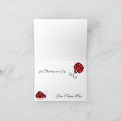 Pois et mignons Ladybugs Merci (Intérieur)