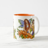 Pois et tasse de carottes (Devant droit)