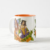 Pois et tasse de carottes (Devant gauche)