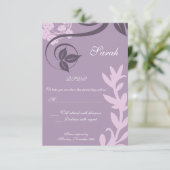 pois fleuri pourpre rsvp (Debout devant)