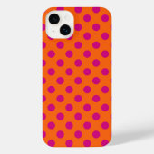 Pois Fuchsia orange (Verso)