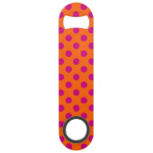 Pois Fuchsia orange (Devant)