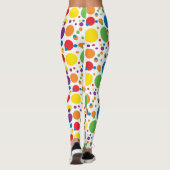 Pois Leggings VOTRE NOM FEMMES Pantalons personnal (Dos)