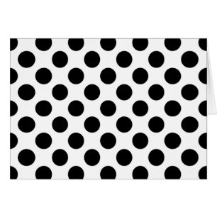 Pois, Motif Polka Dot, noir et blanc