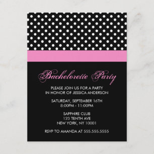 Pois Motifs Invitations