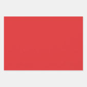 Pois noirs, blancs et rouges Enveloppement papier  (Devant 3)