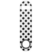 Pois noirs en blanc (Dos)