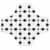 Pois noirs, Motif à points Polka, points, pointill (Plat)