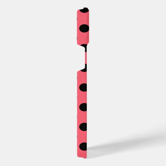 Pois noirs sur corail (Côté droit)