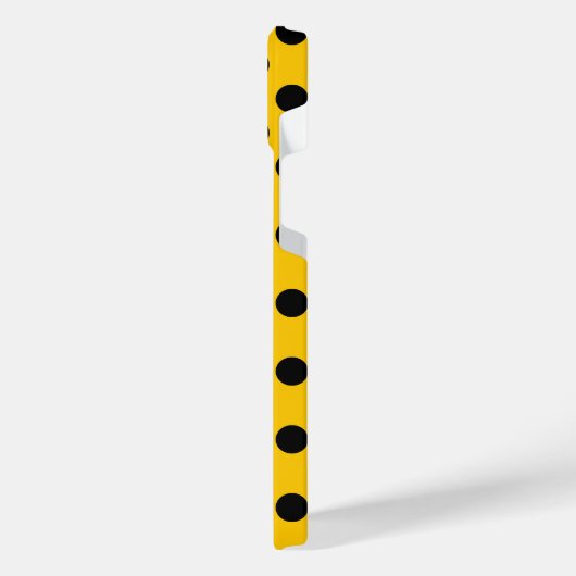 Pois noirs sur jaune (Côté gauche)