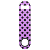 Pois noirs sur lilas (Dos)
