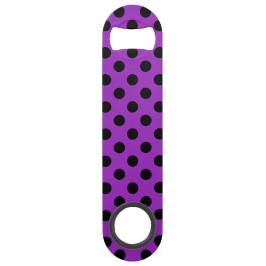 Pois noirs sur violet (Devant)