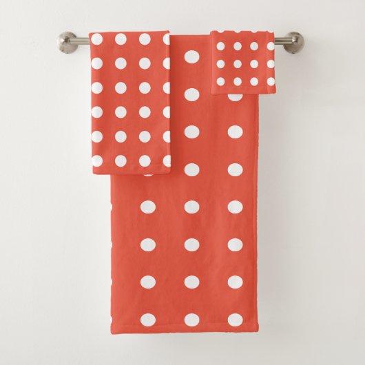 Pois orange et blanc (En situation)