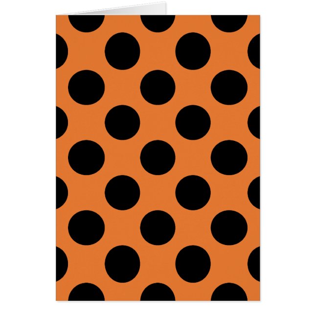 Pois orange et noir (Devant)