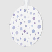 pois peint à la main (devant)