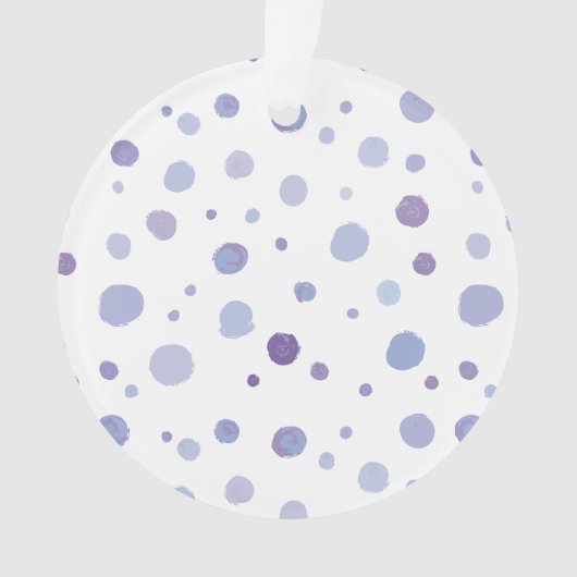 pois peint à la main (devant)