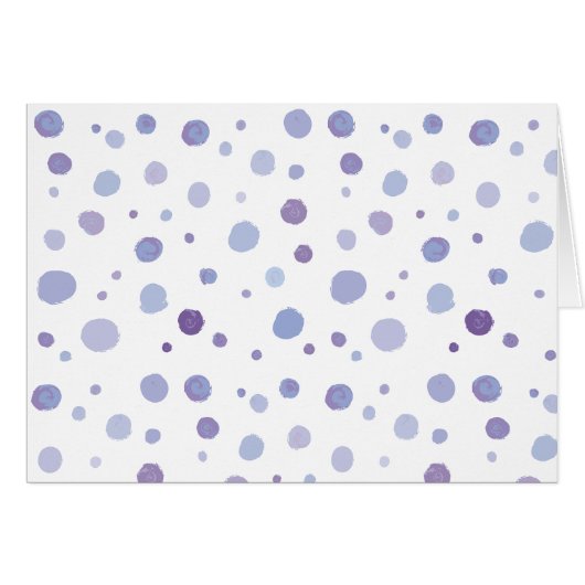 pois peint à la main (Devant Horizontal)