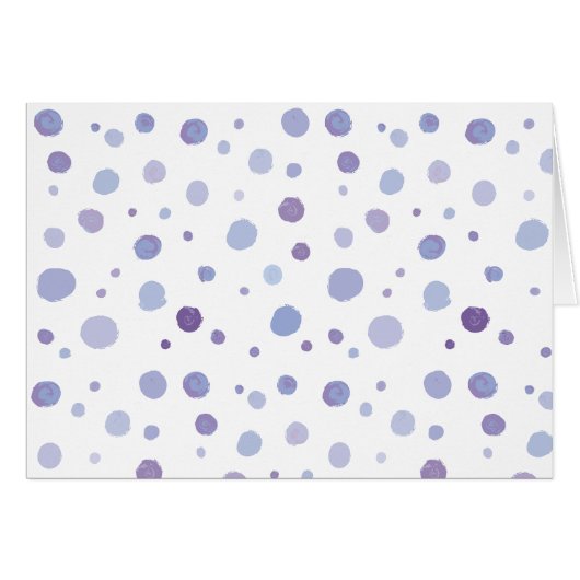 pois peints à la main (Devant horizontal)