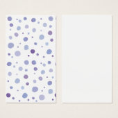 pois peints à la main (Devant & derrière)