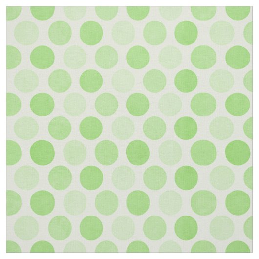 Pois point tissu vert (Échantillon)