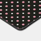 Pois rose blanc et noir (Coin)