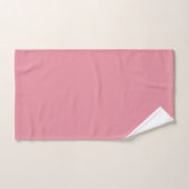 Pois rose blanc et noir (Serviette à main)