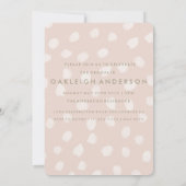 Pois rose | Faire-part d'obtention d'une licence p (Dos)